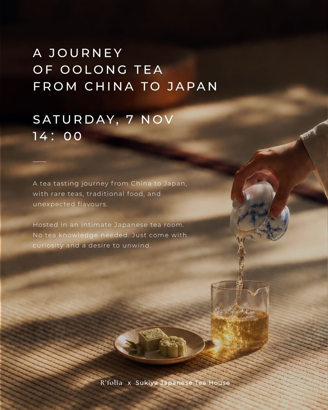 Oolong Tea Tasting:  A Journey from China to Japan